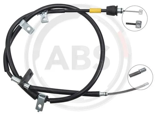 Cable Pull, parking brake (K19118)