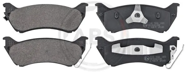 Brake Pad Set, disc brake (37148)