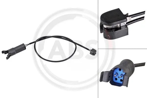 Warning Contact, brake pad wear (39572)