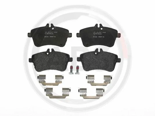 Brake Pad Set, disc brake (P50057)