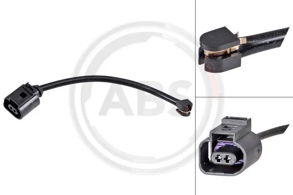 Warning Contact, brake pad wear (39406)