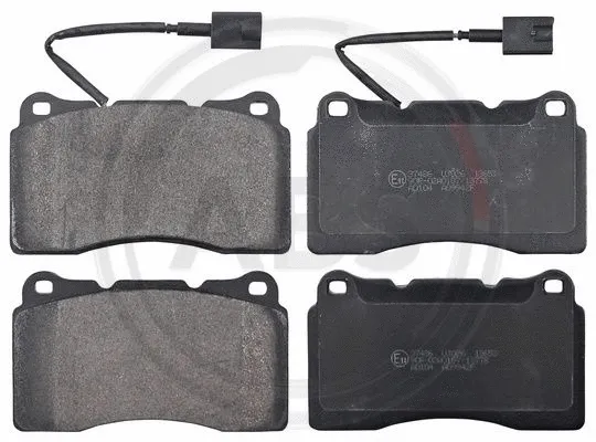 Brake Pad Set, disc brake (37486)