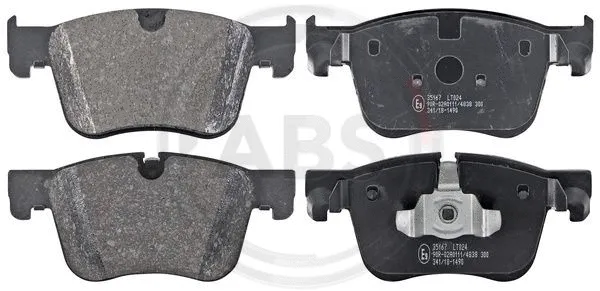 Brake Pad Set, disc brake (35167)
