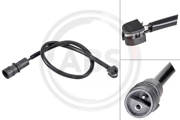 Warning Contact, brake pad wear (39554)