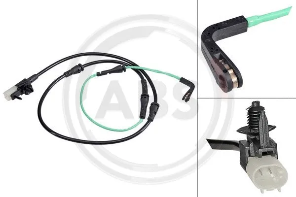 Warning Contact, brake pad wear (39417)