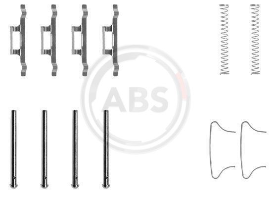 Accessory Kit, disc brake pad (0956Q)