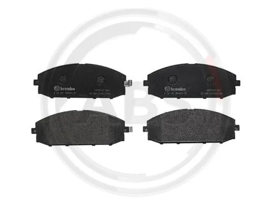 Brake Pad Set, disc brake (P56041)