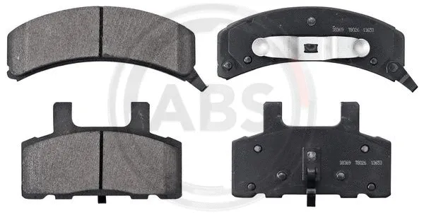 Brake Pad Set, disc brake (38369)