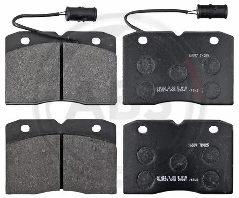 Brake Pad Set, disc brake (36597)
