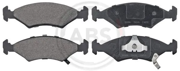 Brake Pad Set, disc brake (36886)