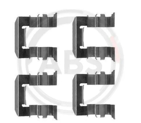 Accessory Kit, disc brake pad (1212Q)