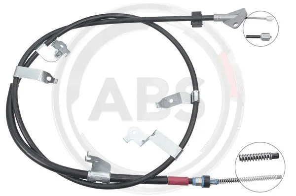 Cable Pull, parking brake (K17293)