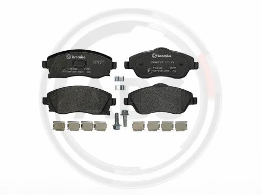 Brake Pad Set, disc brake (P59036)