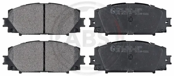 Brake Pad Set, disc brake (37542)