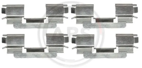 Accessory Kit, disc brake pad (1216Q)