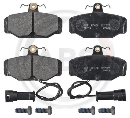 Brake Pad Set, disc brake (36170)
