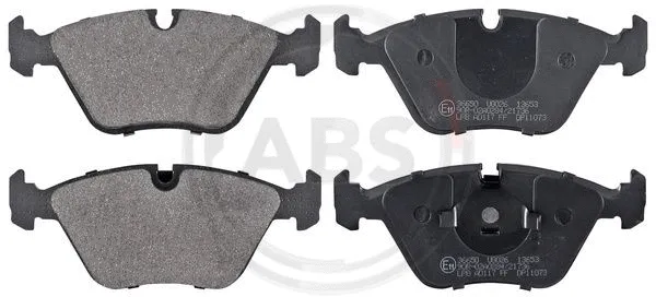 Brake Pad Set, disc brake (36650)