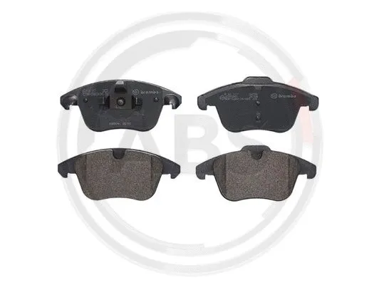 Brake Pad Set, disc brake (P61117)