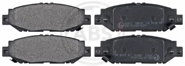 Brake Pad Set, disc brake (36921)