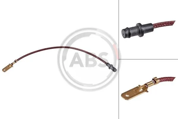 Warning Contact, brake pad wear (39441)