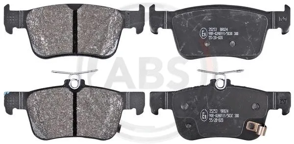 Brake Pad Set, disc brake (35253)
