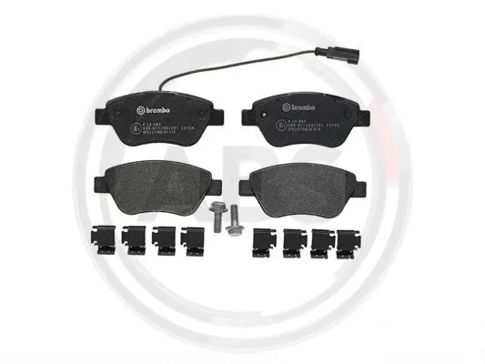 Brake Pad Set, disc brake (P23085)