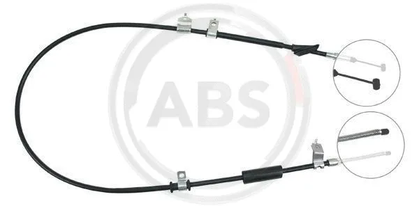 Cable Pull, parking brake (K15687)