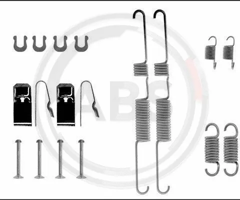 Accessory Kit, brake shoes (0582Q)