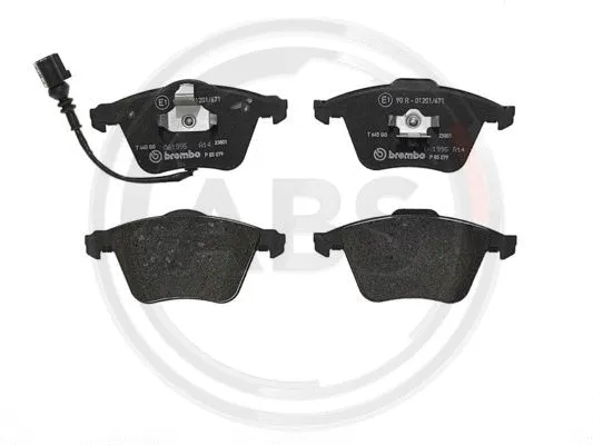 Brake Pad Set, disc brake (P85079)