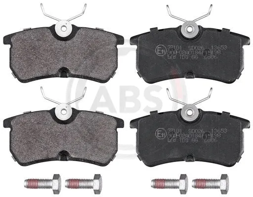 Brake Pad Set, disc brake (37101)