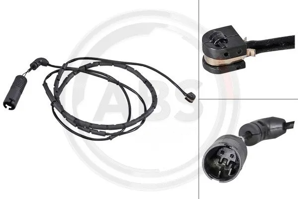 Warning Contact, brake pad wear (39649)