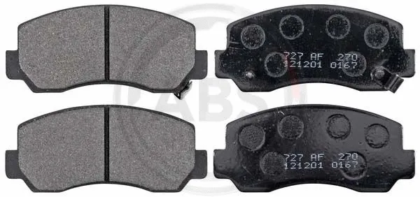 Brake Pad Set, disc brake (36587)
