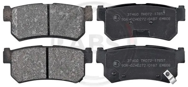 Brake Pad Set, disc brake (37460)