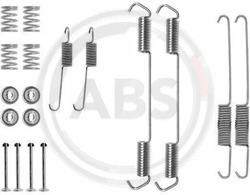 Accessory Kit, brake shoes (0689Q)