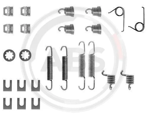 Accessory Kit, brake shoes (0554Q)