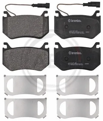 Brake Pad Set, disc brake (P23184)