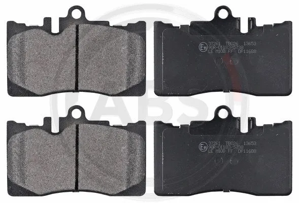 Brake Pad Set, disc brake (37261)