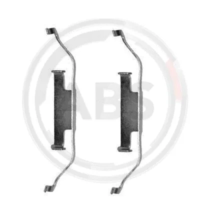 Accessory Kit, disc brake pad (1097Q)