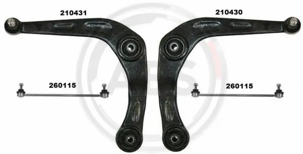 Repair Kit, control arm (219903)
