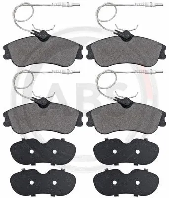 Brake Pad Set, disc brake (37016)