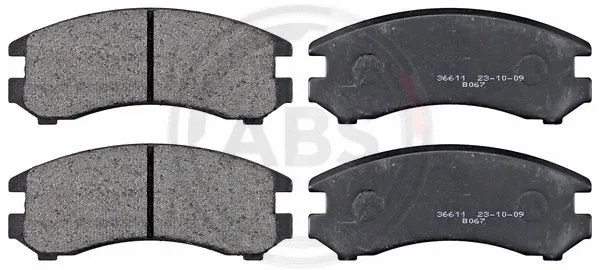 Brake Pad Set, disc brake (36611)