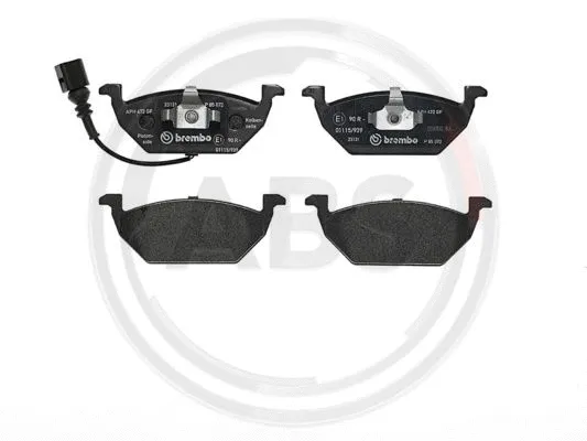 Brake Pad Set, disc brake (P85072)