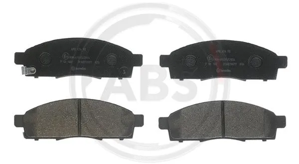 Brake Pad Set, disc brake (P56102)