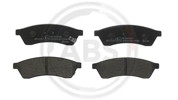 Brake Pad Set, disc brake (P10060)