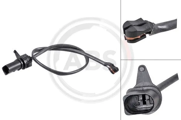 Warning Contact, brake pad wear (39971)