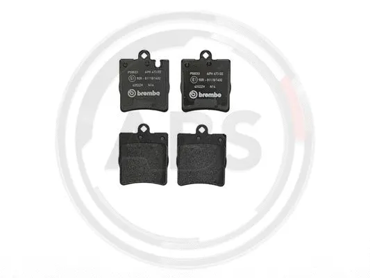 Brake Pad Set, disc brake (P50033)