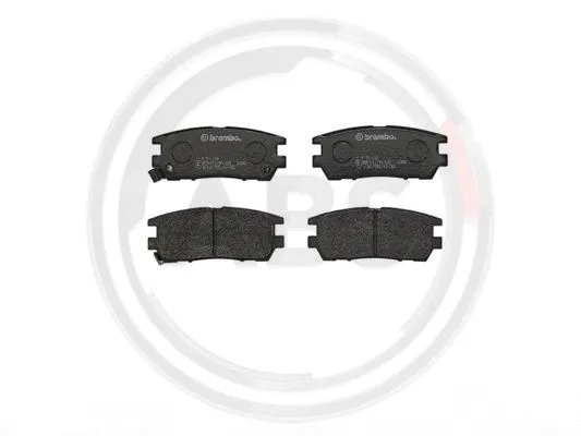 Brake Pad Set, disc brake (P54018)