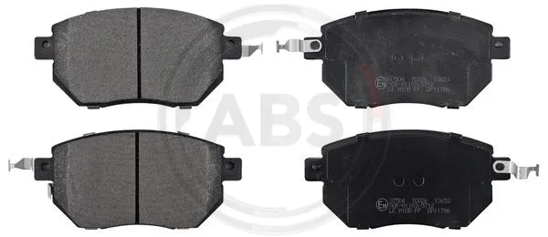 Brake Pad Set, disc brake (37504)