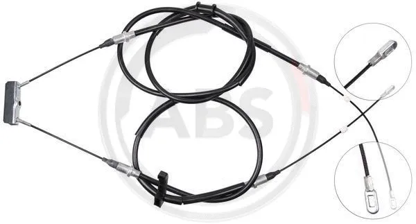 Cable Pull, parking brake (K19156)
