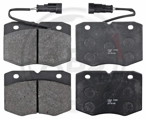 Brake Pad Set, disc brake (37265)